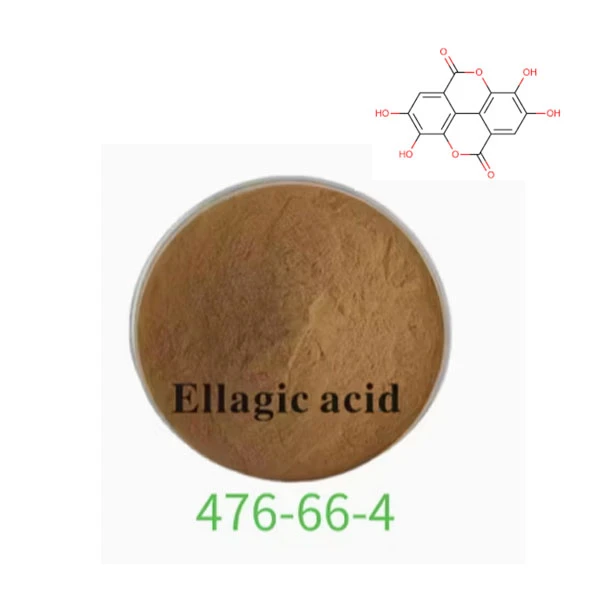 Asid Ellagik 98% Serbuk Bahan Mentah Kosmetik CAS 476-66-4