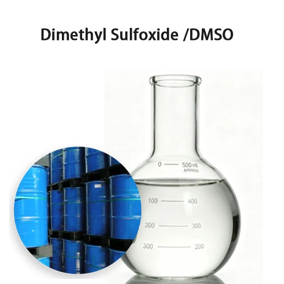 DMSO Ketulenan Tinggi 99.5% CAS 67-68-5 Dimetil Sulfoksida Pelarut